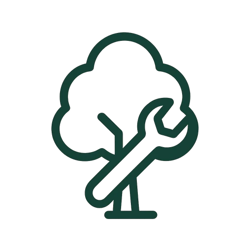 Tree health maintenance icon