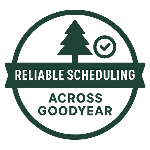 Reliable Scheduling Across Goodyear
